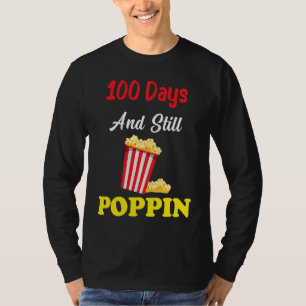 Camiseta 100 Días Y Todavía Estalla Palomitas De Maíz Niños
