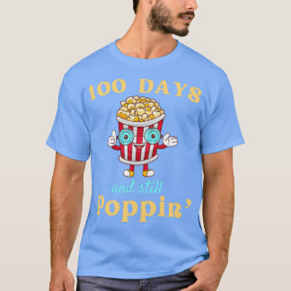 Camiseta 100 Días Y Todavía Poppin Popcorn 100º Día 1