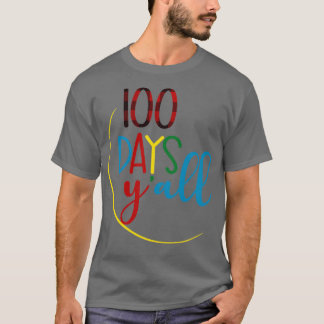 Camiseta 100 días Yx27all Gracioso 100º día de clases 14