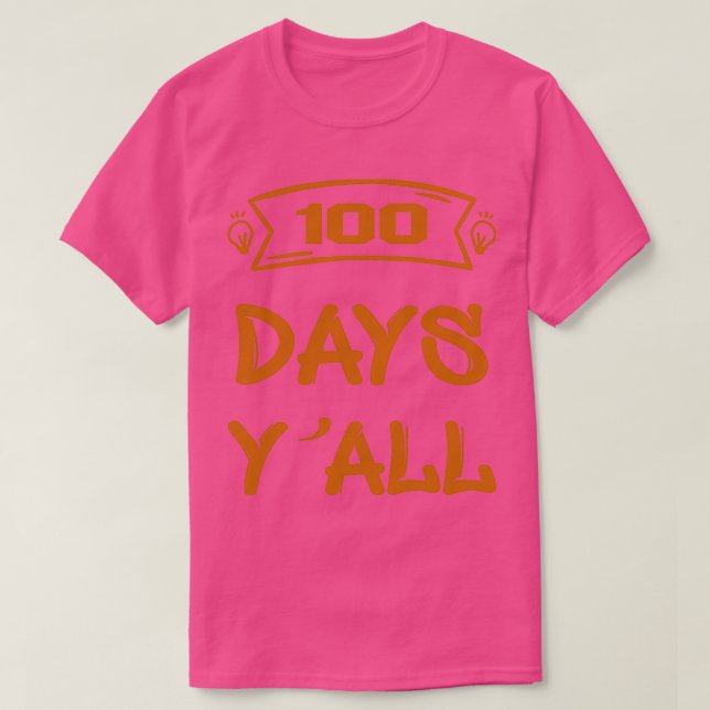 Camiseta 100 días Yx27all Gracioso 100º día de clases 5 (Diseño del anverso)