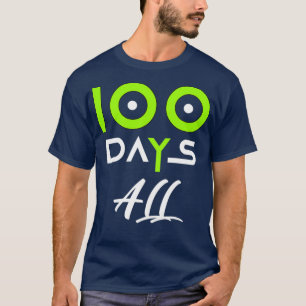 Camiseta 100 Días Yx27all Gracioso 100 Días De Té Escolar