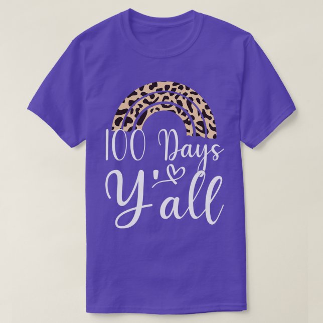 Camiseta 100 días yx27all gran idea de regalo para 100 días (Diseño del anverso)