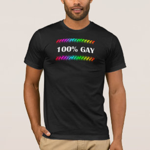 Camiseta 100% gay