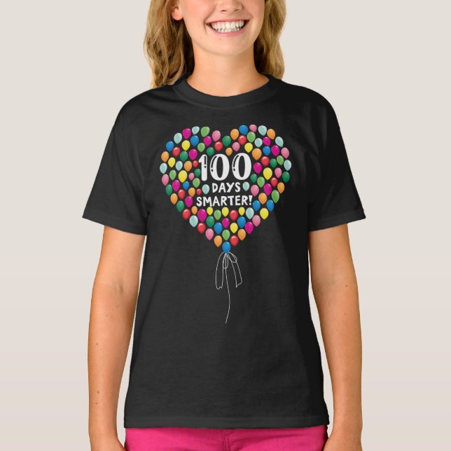 Camiseta 100 Globos 100° Día de Maestros Virtuales Escolare (Anverso)