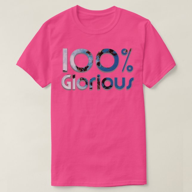 Camiseta 100 Glorioso (Diseño del anverso)