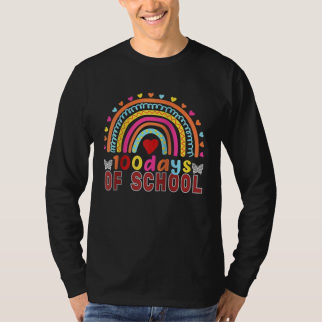 Camiseta 100 Happy School Teacher's Day 100 Smarter Women's (Anverso)
