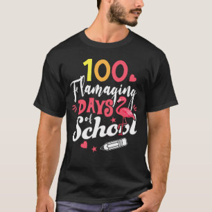 Camiseta 100 Increíbles Días De Escolaridad Estudiante De F
