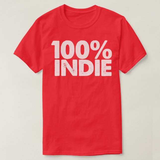 CAMISETA 100 INDIO (Diseño del anverso)