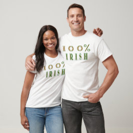 Camiseta 100% irlandés