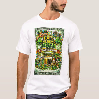 Camiseta 100% irlandés... ¡en el día de San Patricio!