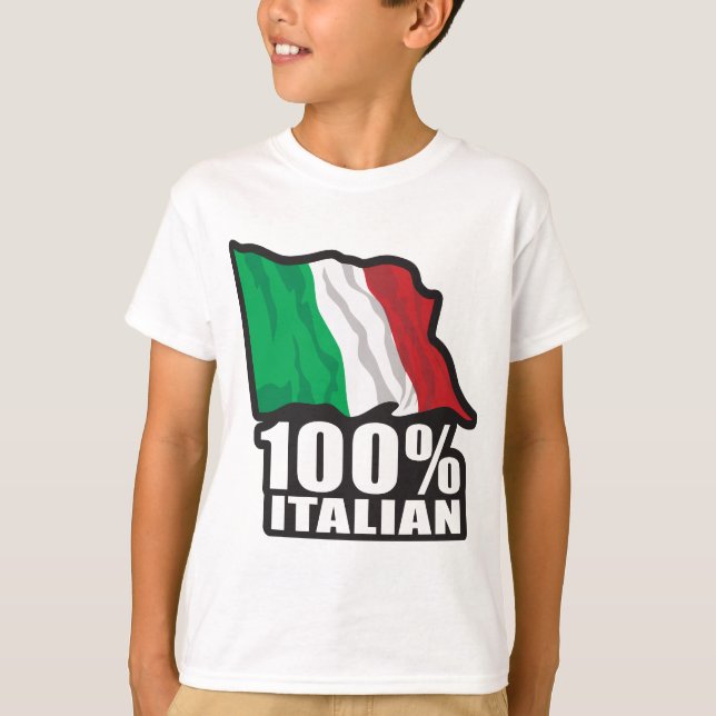 Camiseta 100% italiano (Anverso)