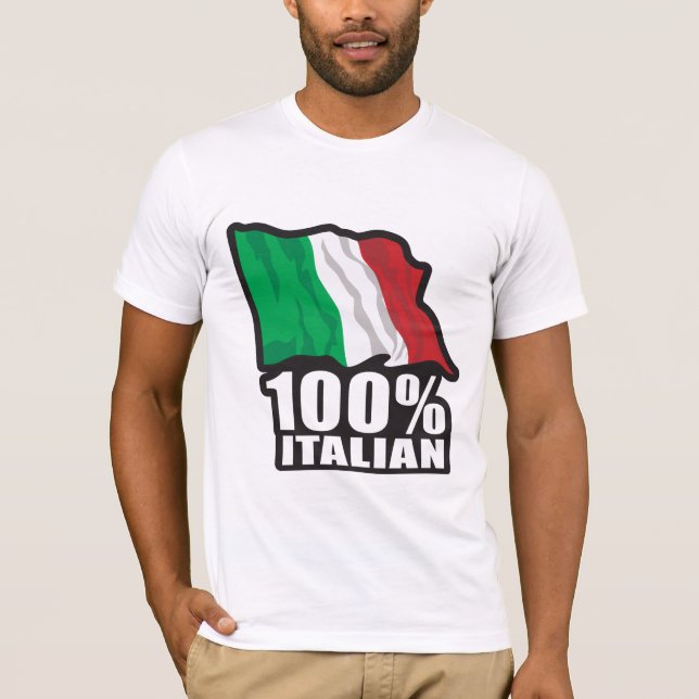 Camiseta 100% italiano (Anverso)