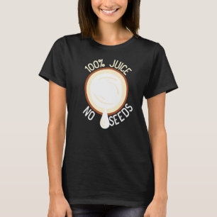 Camiseta 100 Jugo sin semillas Coco Vasectomía masculina