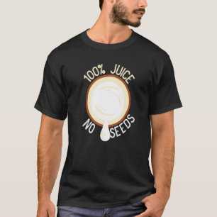 Camiseta 100 Jugo sin semillas Coco Vasectomía masculina