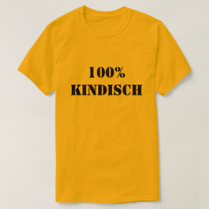 Camiseta 100% kindisch 100% infantil
