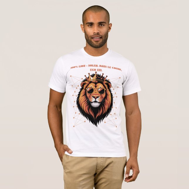 CAMISETA 100 % LION (Anverso completo)