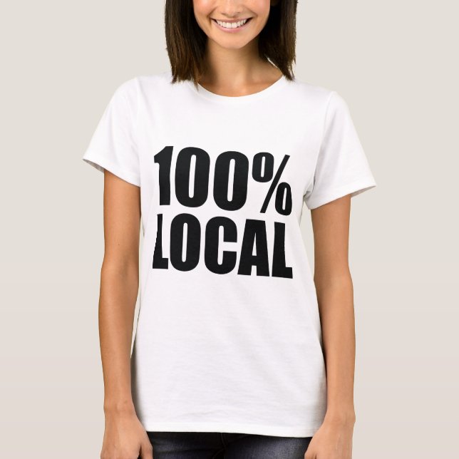 Camiseta 100% local (Anverso)