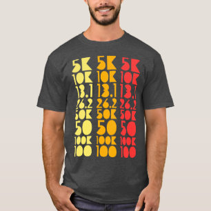 Camiseta 100 Miles Ultramarathon Gift All Distances Runner