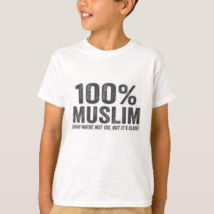 Camiseta 100 musulmanes de Oky quizás no 100 divertidos Ram