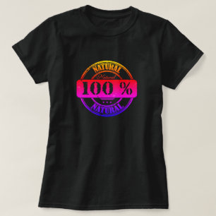 Camiseta 100% natural