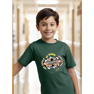 Camiseta 100 niveles escolares completados
