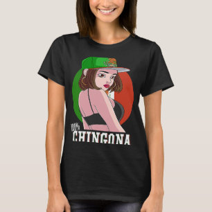 Camiseta 100 Orgullo de la bandera de México de Chingona St