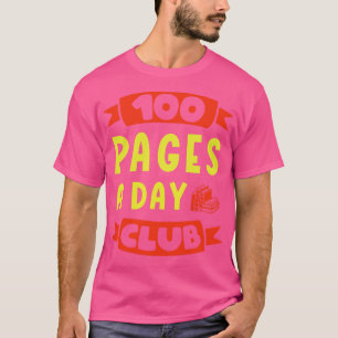 Camiseta 100 Páginas Al Día Lector Ávido Club