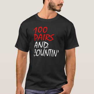 Camiseta 100 pares y Countin Sneakerhead