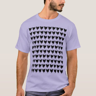 Camiseta 100 Pollos - Negros
