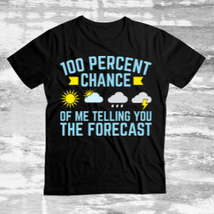 Camiseta 100 por ciento de posibilidades de contarte la pre
