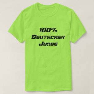 Camiseta 100 por ciento Junge Deutscher 100 por ciento much