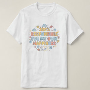 Camiseta 100 por ciento responsable Mentalidad Magnífica