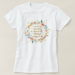 Camiseta 100 por ciento responsable Mentalidad Magnífica