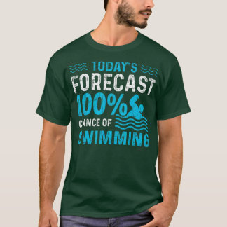 Camiseta 100 Posibilidad De Nadar Con Un Gran Coach De Nada