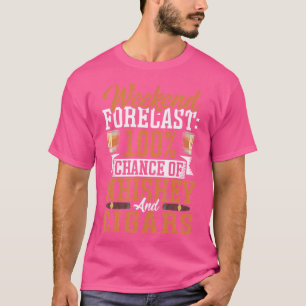 Camiseta 100 Posibilidad De Whisky Y Puros