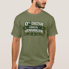 Camiseta 100% Shenanigans - St Patrick's Day