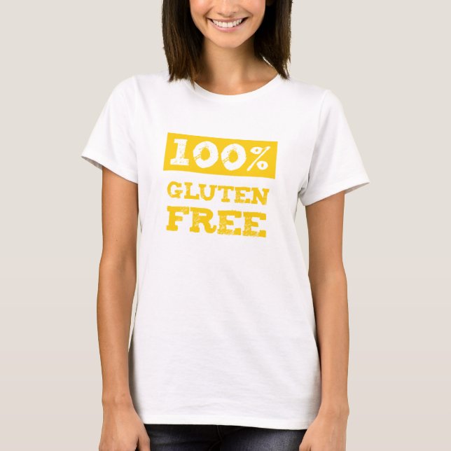 Camiseta 100% sin gluten (Anverso)