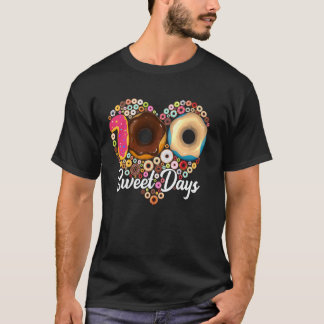 Camiseta 100 Sweet Days Of School Boys Girls Kids 100th Day
