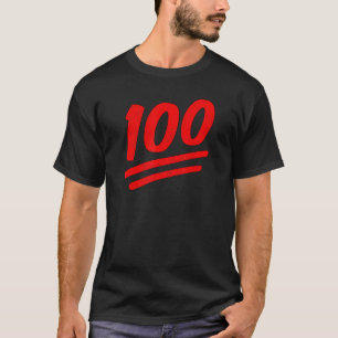 CAMISETA 100 UN CIENTO POR CIENTO DE PRECISIÓN CORRECTA