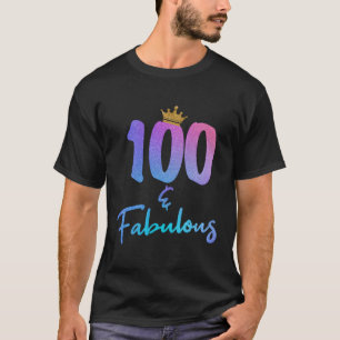 Camiseta 100 Y Fabuloso Por 100