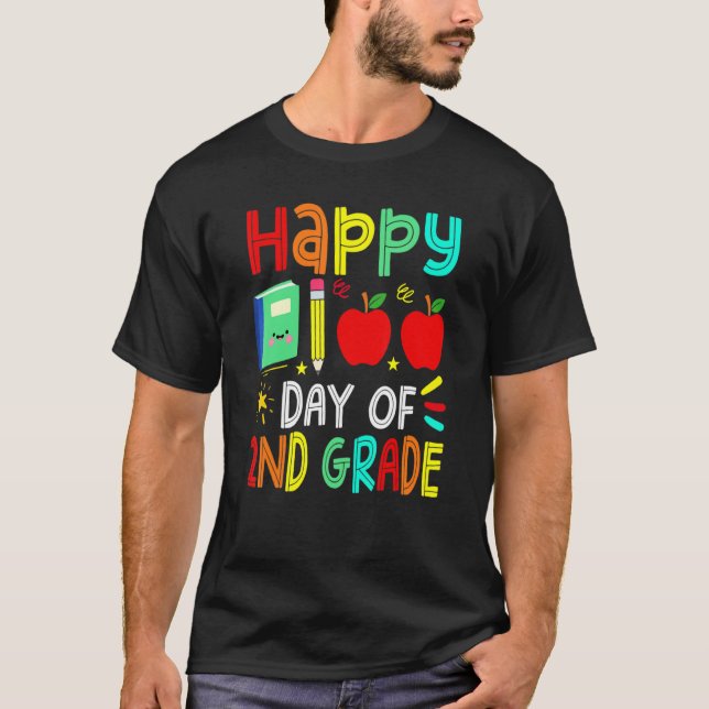 Camiseta 100th Day Of 2nd Grade Teachers Costume 100 Days S (Anverso)