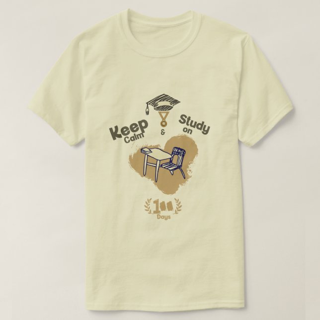 Camiseta 100th day of school (Diseño del anverso)