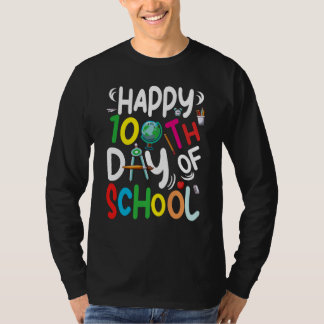 Camiseta 100th Day of School 100 Days of School Teacher Stu