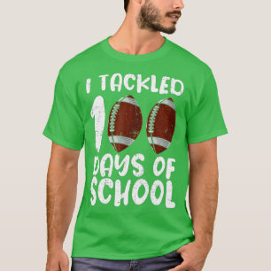 Camiseta 100th Day of School I Tackled 100 Days Of School