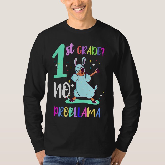 Camiseta 100th day of school llama for child (Anverso)