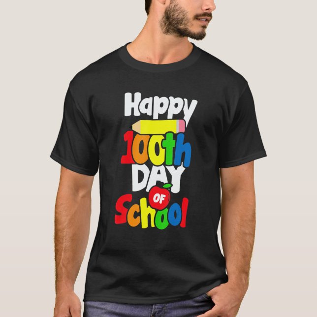 Camiseta 100th Day Of School Magical School Day Teacher and (Anverso)