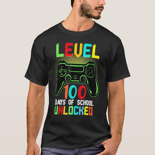 Camiseta 100th Day Of School Shirt Teachers Students Kids 1 (Anverso)
