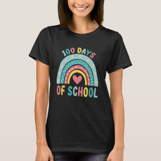 Camiseta 100th Day of School Teacher - 100 Days Smarter Rai