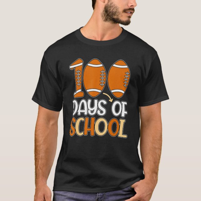 Camiseta 100th day of School Teacher Boys Girls 100 days Fo (Anverso)
