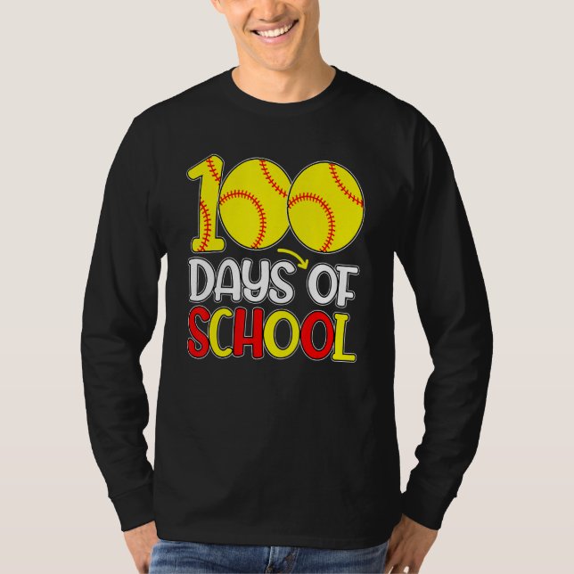 Camiseta 100th Day Of School Teacher Boys Girls 100 Days So (Anverso)